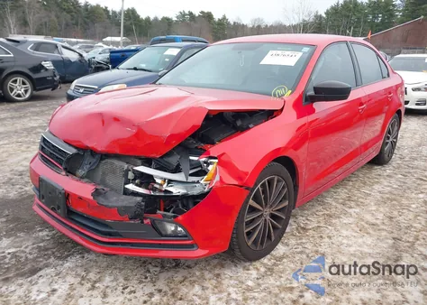 2016 Volkswagen Jetta 1.8T Sport from USA, damaged, VIN 3VWD17AJ8GM416901